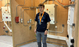 Livio Müller wird Vizeschweizermeister der Elektroinstallateure
